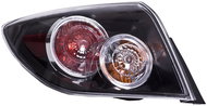 ACI MAZDA 3 03- 6/06- rear exterior light black complete 5dv. L - Taillight
