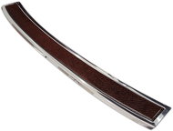 AVISA Rear door sill cover Mazda CX-5 - stainless steel-red carbon - Boot Edge Protector
