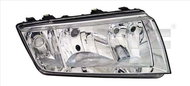 TYC SKODA FABIA I 1999-2008 HEADLIGHT LEFT SIDE ELECTRIC WITHOUT MOTOR CHROME H3 / H7 - Front Headlight