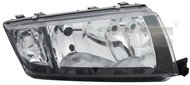 TYC SKODA FABIA I 1999-2008 HEADLIGHT RIGHT SIDE ELECTRIC WITHOUT MOTOR BLACK H3 / H7 - Front Headlight
