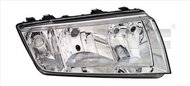 TYC SKODA FABIA I 1999-2008 HEADLIGHT RIGHT SIDE ELECTRIC WITHOUT MOTOR CHROME H3 / H7 - Front Headlight