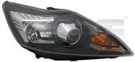 TYC FORD FOCUS II 2008-2013 HEADLIGHT RIGHT SIDE ELECTRIC WITH MOTOR BLACK PROJECTOR D1S / - Front Headlight