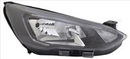 TYC FORD FOCUS IV 2018-NOW HEADLIGHT LEFT SIDE ELECTRIC WITH MOTOR WITH DAYTIME RUNNING LIGHT BLACK - Front Headlight