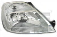 TYC FORD FIESTA V 2001-2005 HEADLIGHT LEFT SIDE ELECTRIC WITH H4 MOTOR - Front Headlight