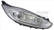 TYC FORD FIESTA VI 2012-NOW HEADLIGHT RIGHT SIDE ELECTRIC WITH DAYTIME RUNNING MOTOR P - Front Headlight