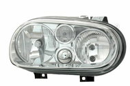TYC VW GOLF IV 1997-2006 HEADLIGHT LEFT SIDE ELECTRIC WITH H1 / H7 MOTOR - Front Headlight