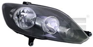 TYC VW GOLF PL 2009-2013 HEADLIGHT RIGHT SIDE ELECTRICAL WITH MOTOR WITH DAYTIME RUNNING LIGHT H7 /  - Front Headlight