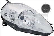 TYC FIAT GRANDE PUNTO 2005-2008 HEADLIGHT RIGHT SIDE ELECTRIC WITH CHROME MOTOR H4 - Front Headlight