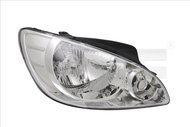 TYC HYUNDAI GETZ 2005-2011 HEADLAMP LEFT SIDE ELECTRIC WITH H4 MOTOR - Front Headlight