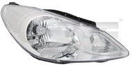 TYC HYUNDAI I10 I 2007-2010 HEADLAMP LEFT SIDE ELECTRIC WITH H4 MOTOR - Front Headlight