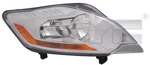 TYC FORD KUGA I 2008-2012 HEADLIGHT RIGHT SIDE ELECTRIC WITH MOTOR H7 / H7 - Front Headlight - Main image