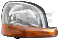 TYC RENAULT KANGOO I 1997-2003 HEADLIGHT RIGHT SIDE ELECTRIC WITHOUT MOTOR H4 - Front Headlight
