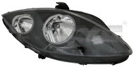 TYC SEAT LEON II 2009-2013 HEADLIGHT LEFT SIDE ELECTRIC WITHOUT MOTOR H1 / H7 - Front Headlight