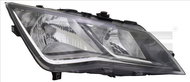 TYC SEAT LEON III 2012-NOW HEADLIGHT RIGHT SIDE ELECTRIC WITH HORIZONTAL MOTOR H7 - Front Headlight