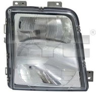TYC VW LT 1996-2006 HEADLAMP LEFT SIDE OF TIRE WITH MOTOR WITH FOG LIGHT H1 / H4 - Front Headlight