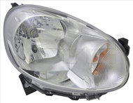 TYC NISSAN MICRA IV 2010-2013 HEADLIGHT ASSY LEFT SIDE ELECTRIC WITH H4 MOTOR - Front Headlight