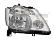 TYC RENAULT MODUS I 2004-2008 HEADLIGHT RIGHT SIDE MANUAL / ELECTRIC H1 / H7 - Front Headlight