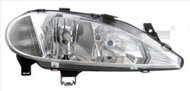 TYC RENAULT MEGANE I 1999-2003 HEADLIGHT LEFT SIDE ELECTRIC WITHOUT MOTOR H1 / H7 - Front Headlight