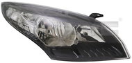 TYC RENAULT MEGANE III 2008-2013 HEADLIGHT LEFT SIDE ELECTRIC WITH DAYTIME RUNNING MOTOR - Front Headlight