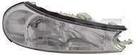 TYC FORD MONDEO II 1998-2000 HEADLIGHT RIGHT SIDE ELECTRIC WITHOUT MOTOR H1 / H7 - Front Headlight