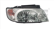 TYC HYUNDAI MATRIX 2001-2005 HEADLIGHT RIGHT SIDE ELECTRIC WITHOUT MOTOR H4 - Front Headlight