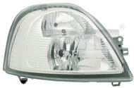 TYC OPEL MOVANO A 2003-2010 HEADLIGHT RIGHT SIDE ELECTRIC WITH H1 / H7 MOTOR - Front Headlight