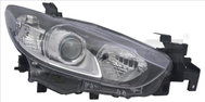 TYC MAZDA 6 III 2012-NOW HEADLIGHT RIGHT SIDE ELECTRIC WITHOUT MOTOR WITH DAYTIME RUNNING LIGHT H11 - Front Headlight