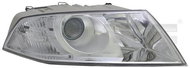 TYC SKODA OCTAVIA II 2004-2008 HEADLIGHT LEFT SIDE ELECTRIC WITH MOTOR D1S / H1 - Front Headlight