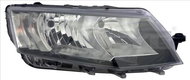 TYC SKODA OCTAVIA III 2012-2017 HEADLIGHT LEFT SIDE ELECTRIC WITH DAYTIME RUNNING MOTOR - Front Headlight