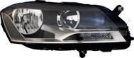 TYC VW PASSAT B7 2010-2015 HEADLIGHT RIGHT SIDE ELECTRIC WITH H7 / H7 MOTOR - Front Headlight