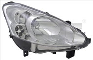 TYC PEUGEOT PARTNER II 2012-2015 HEADLIGHT RIGHT SIDE ELECTRIC WITH H4 MOTOR - Front Headlight