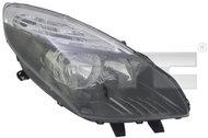 TYC RENAULT SCENIC III 2008-2012 HEADLIGHT LEFT SIDE ELECTRIC WITHOUT MOTOR H7 / H7 - Front Headlight