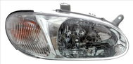 TYC KIA SEPHIA II 1997-2001 HEADLAMP ASSY SDN RIGHT ELECTRICAL WITH H4 MOTOR - Front Headlight