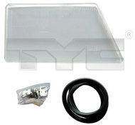 TYC MERCEDES SPRINTER 901-905 1995-2000 HEADLIGHT GLASS RIGHT SIDE WITH GASKETS AND HOLDERS - Front Headlight