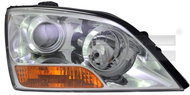 TYC KIA SORENTO I 2006-2009 HEADLIGHT RIGHT SIDE ELECTRIC WITHOUT MOTOR H7 / H1 - Front Headlight