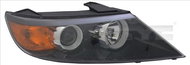 TYC KIA SORENTO II 2009-2012 HEADLIGHT RIGHT SIDE ELECTRIC WITHOUT MOTOR H7 / H1 - Front Headlight