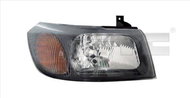TYC FORD TRANSIT IV 2000-2002 HEADLIGHT RIGHT SIDE ELECTRIC WITHOUT MOTOR BLACK H4 - Front Headlight
