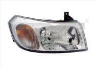TYC FORD TRANSIT IV 2000-2006 HEADLIGHT LEFT SIDE ELECTRIC WITHOUT MOTOR CHROME H4 - Front Headlight