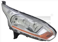 TYC FORD TRANSIT CUSTOM II 2013-2015 HEADLIGHT RIGHT SIDE ELECTRIC WITH DAILY MOTOR - Front Headlight