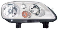 TYC VW TOURAN I 2003-2006 HEADLIGHT LEFT SIDE ELECTRIC WITH MOTOR AL-SYSTEM CHROME H7 / H - Front Headlight