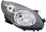 TYC RENAULT TWINGO II 2007-2011 HEADLAMP LEFT SIDE ELECTRIC WITHOUT MOTOR BLACK H4 - Front Headlight