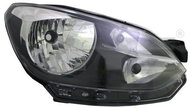 TYC VW UP I 2011-2016 HEADLIGHT LEFT SIDE ELECTRIC WITH DAYTIME RUNNING MOTOR BLACK H4 / - Front Headlight