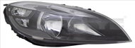 TYC VOLVO V40 II 2012-NOW HEADLIGHT RIGHT SIDE ELECTRIC WITH MOTOR W / O POSITION H7 / H9 - Front Headlight
