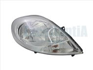 TYC OPEL VIVARO A 2007-NOW HEADLIGHT ASSY RIGHT SIDE ELECTRIC WITH MOTOR CHROME / CLEAR - Front Headlight