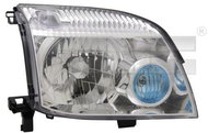 TYC NISSAN X-TRAIL I 2001-2007 HEADLIGHT LEFT SIDE ELECTRIC WITH H4 MOTOR - Front Headlight