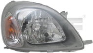 TYC TOYOTA YARIS I 1999-2003 HEADLIGHT RIGHT SIDE ELECTRIC WITH I-SYSTEM H4 MOTOR - Front Headlight