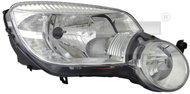 TYC SKODA YETI 2009-2013 HEADLIGHT LEFT SIDE ELECTRIC WITH DAYTIME RUNNING MOTOR WITH FOG - Front Headlight