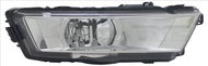 TYC SKODA RAPID 2012-2019 FOG LAMP RIGHT SIDE WITH CORNERING LAMP CHROME H8 - Front Fog Lamp