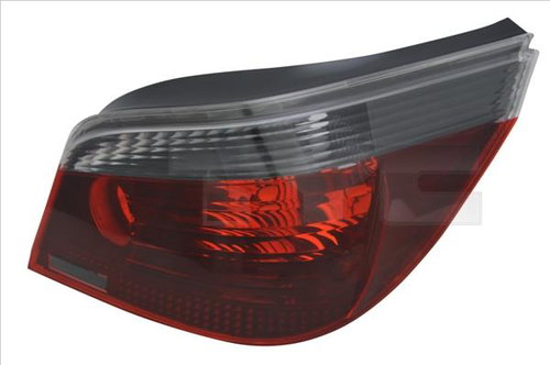 TYC BMW 5 SERIES E60 / E61 2003-2007 TAIL LIGHT SDN RIGHT SIDE SMOKE - Taillight - Main image