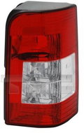 TYC CITROEN BERLINGO I 2006-2008 TAIL LIGHT 1-DOOR LEFT SIDE RED - Taillight